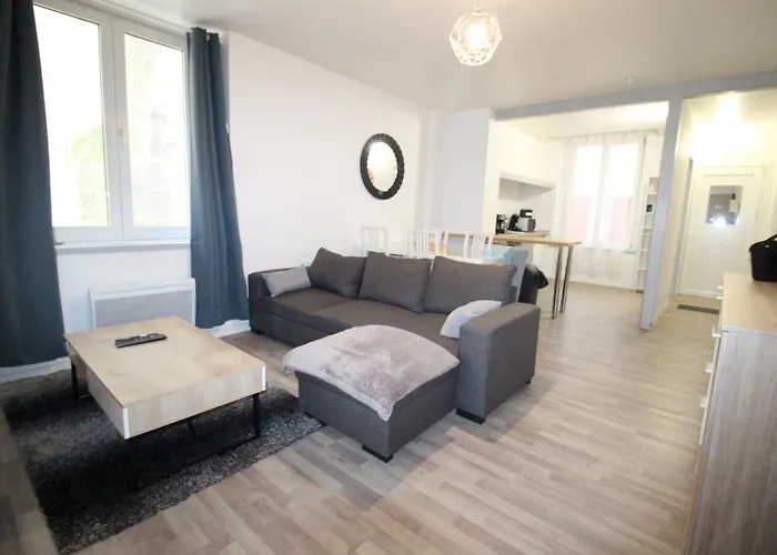 Apartmán - Centre - 3 Couchages - Proche Gare - 1 - 5 Personnes - Wifi - Gere Par Presta-zen'services Verdun-sur-Meuse